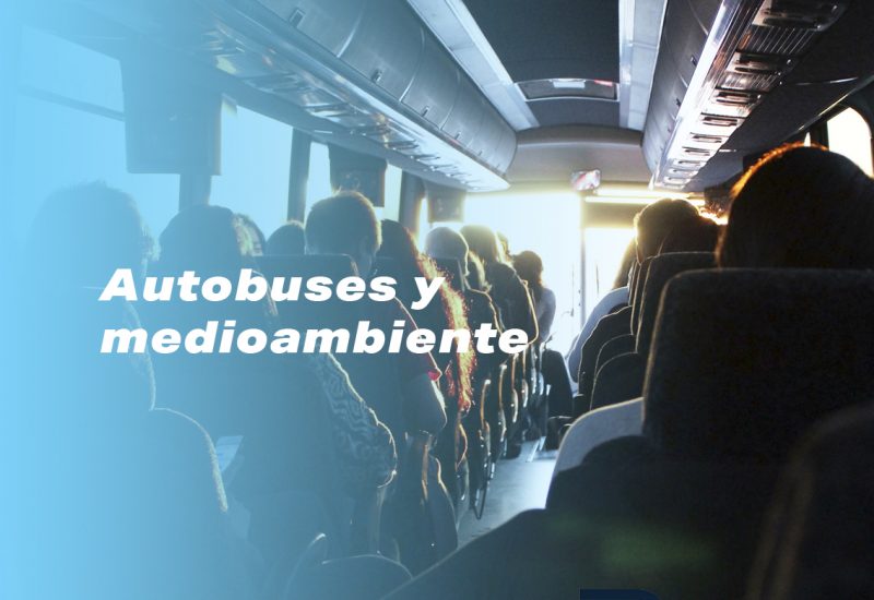Bus driving on winter roads