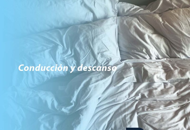 Bus driving on winter roads