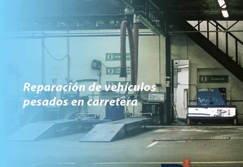 Bus driving on winter roads