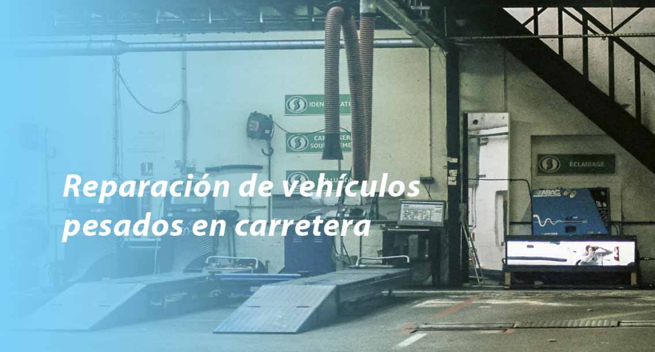 Bus driving on winter roads